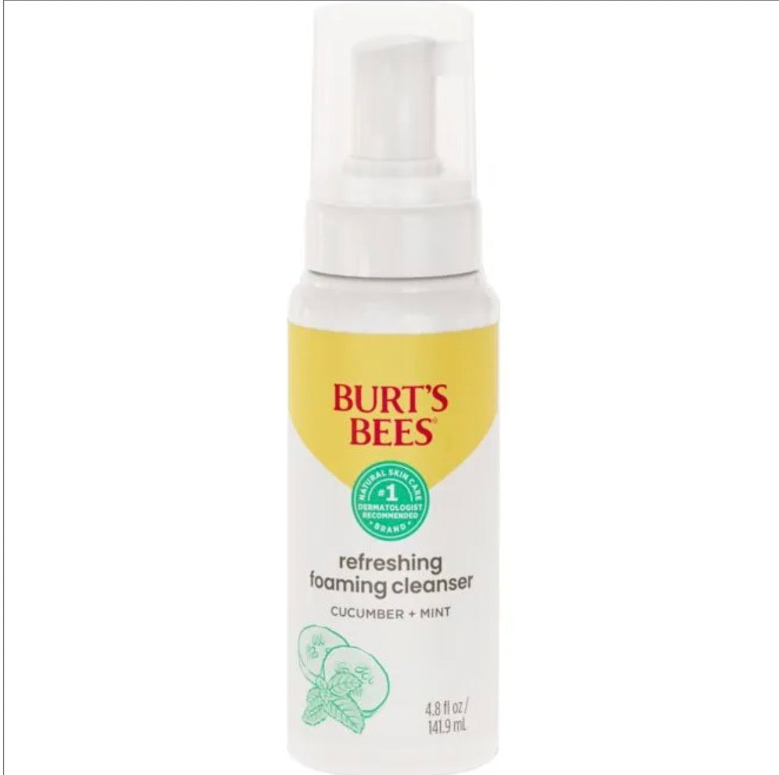 Burt’s Bees Refreshing Cucumber Foaming Cleanser