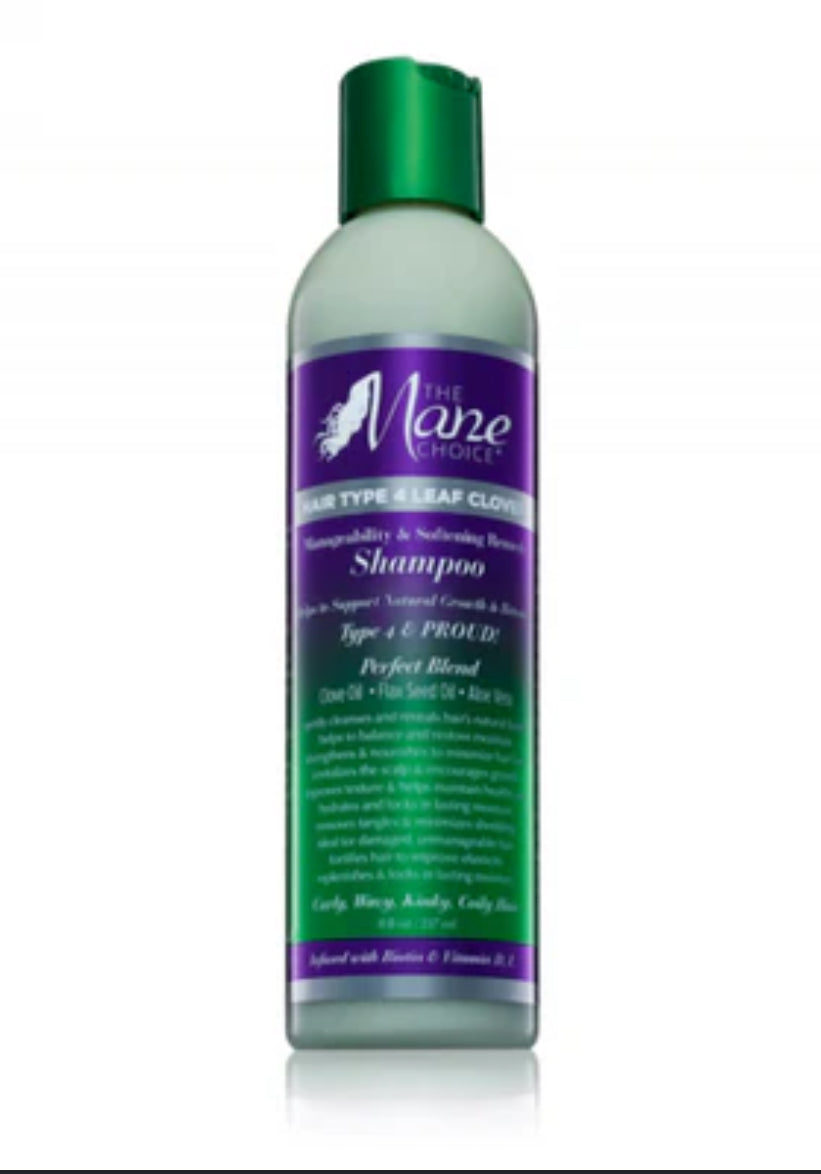 The Mane Choice - Hair Type 4 Leaf Clover: Manageability & Softening Remedy Shampoo